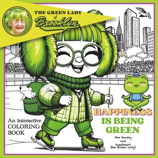 Front cover_The Green Lady of Brooklyn Happiness is Being Green