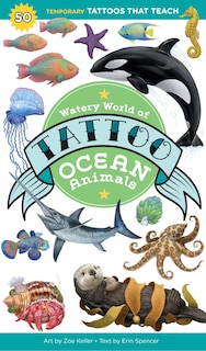 Front cover_Watery World of Tattoo Ocean Animals