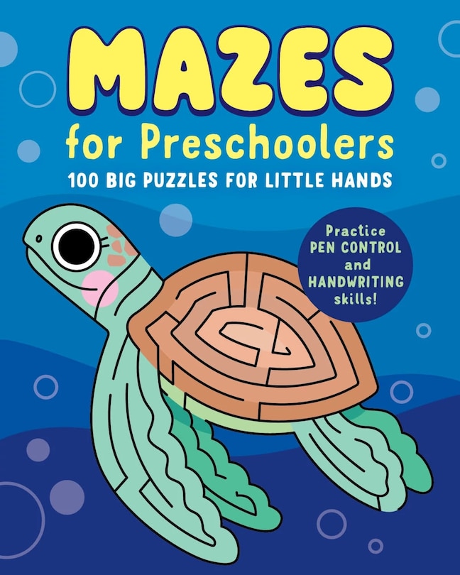 Couverture_Mazes for Preschoolers