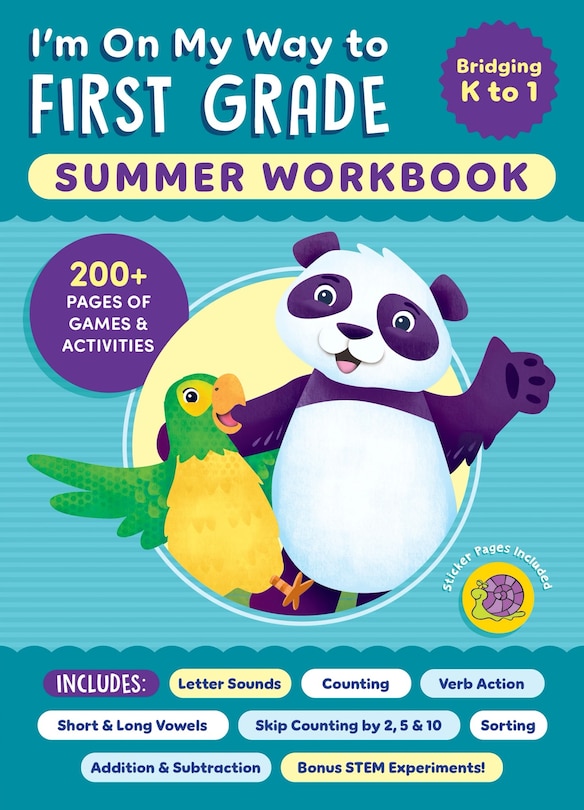 Couverture_I'm On My Way to First Grade Summer Workbook