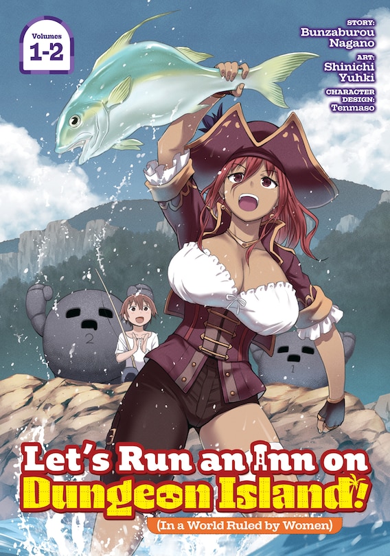 Front cover_Let's Run an Inn on Dungeon Island! (In a World Ruled by Women) (Omnibus) Vol. 1-2