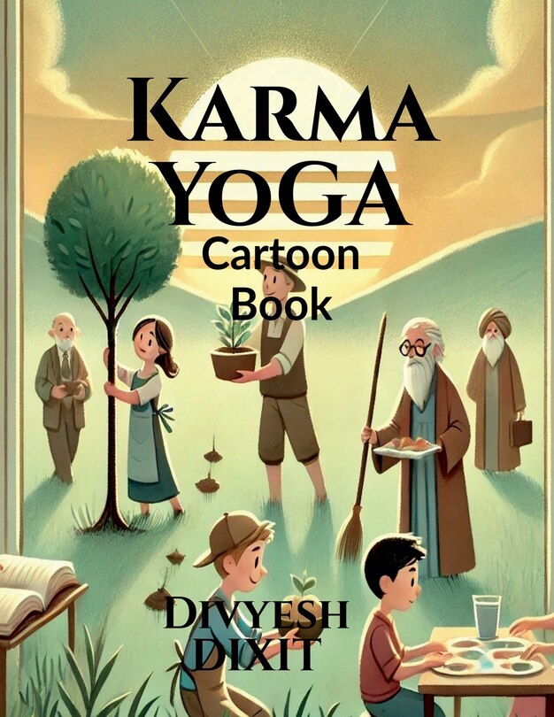 Front cover_Karma Yoga Cartoon Book