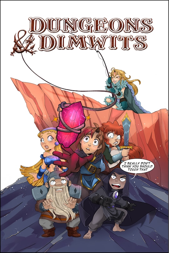 Front cover_Dungeons & Dimwits: Volume 1