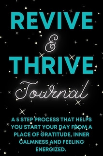 Front cover_Revive & Thrive Journal