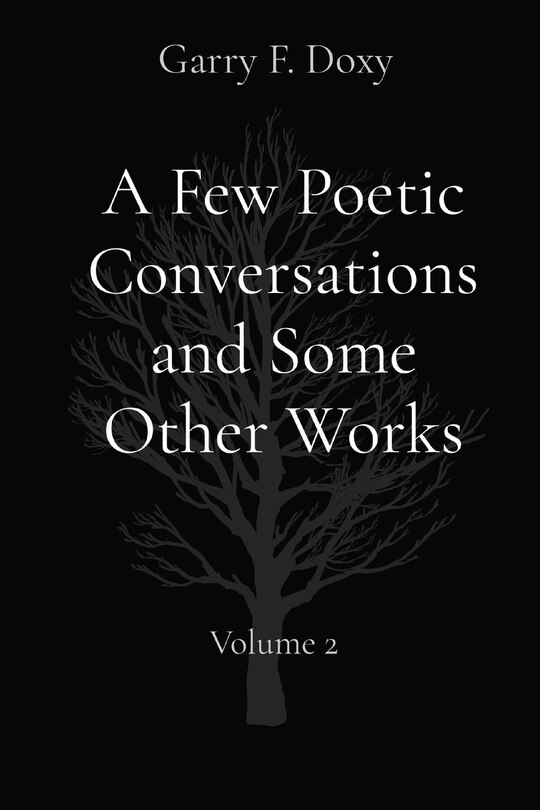 Couverture_A Few Poetic Conversations and Some Other Works