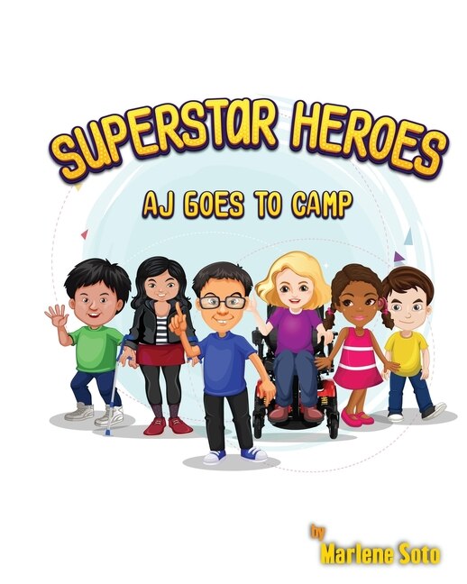 Couverture_Superstar Heroes, Aj goes to Camp