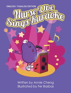 Front cover_Nurse Ube Sings Karaoke (English-Tagalog Edition)