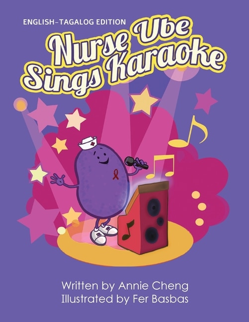 Front cover_Nurse Ube Sings Karaoke (English-Tagalog Edition)