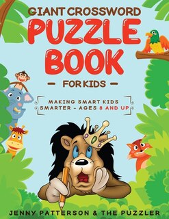 Front cover_Giant Crossword Puzzle Book for Kids