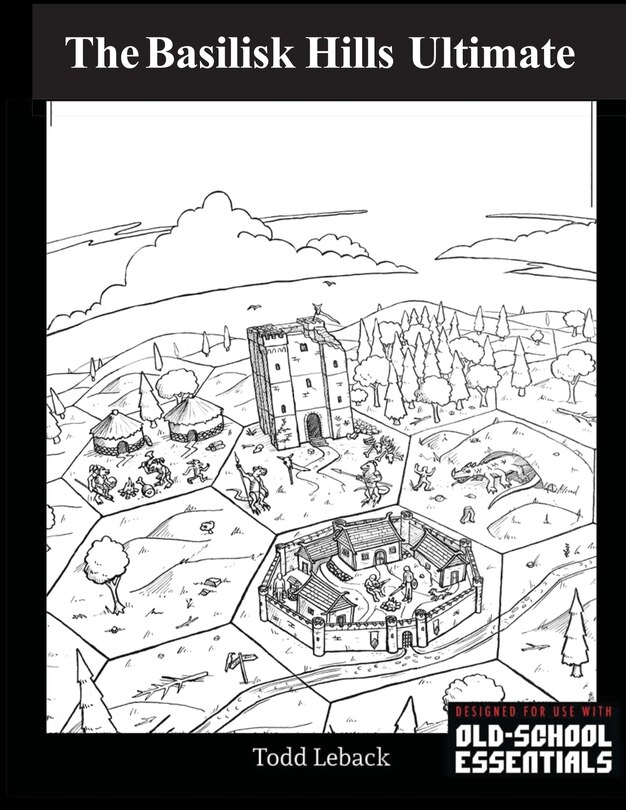 Front cover_Basilisk Hills Ultimate Hexcrawl