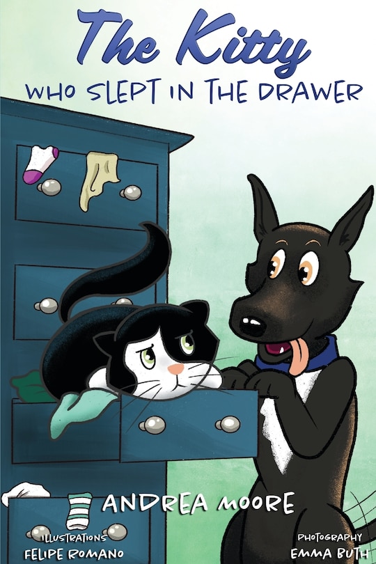 Front cover_The Kitty Who Slept in the Drawer