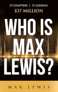 Front cover_Who is Max Lewis?
