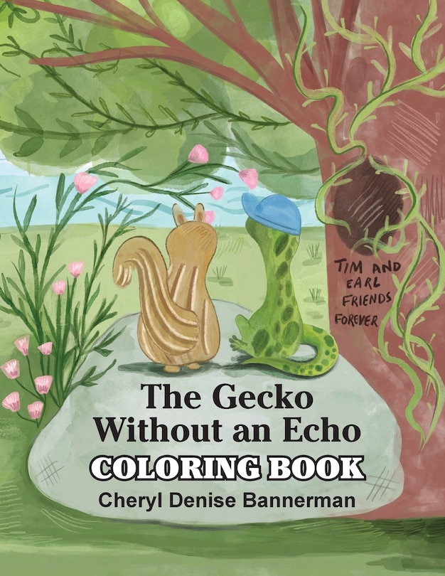 Couverture_The Gecko Without an Echo Coloring Book