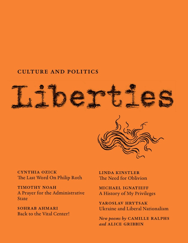 Front cover_Liberties Journal of Culture and Politics