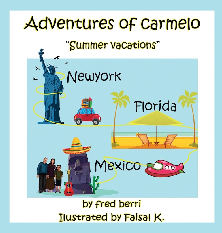 Couverture_Adventures of Carmelo Summer Vacaton