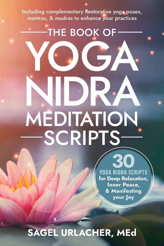 Front cover_The Book of Yoga Nidra Meditation Scripts