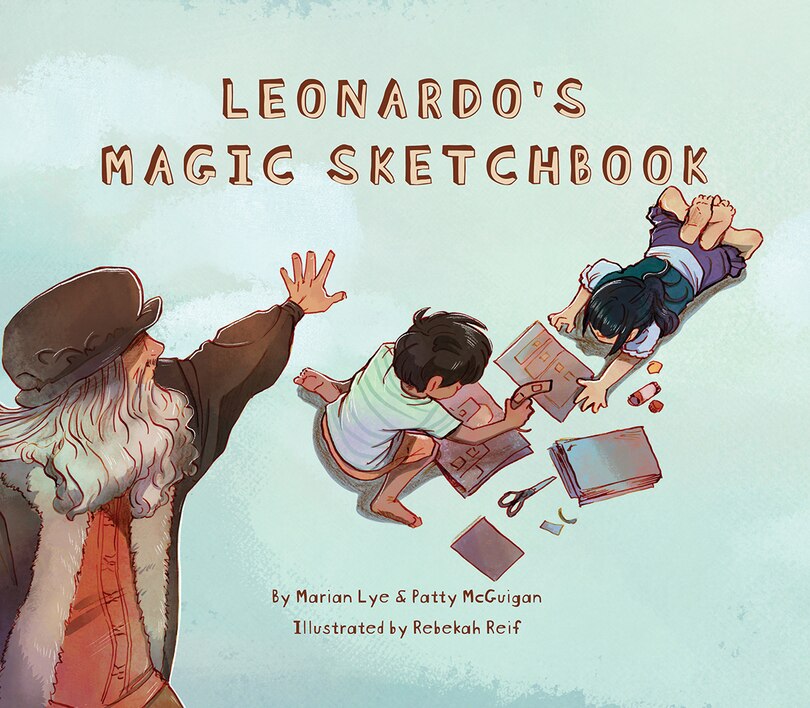 Front cover_Leonardo's Magic Sketchbook