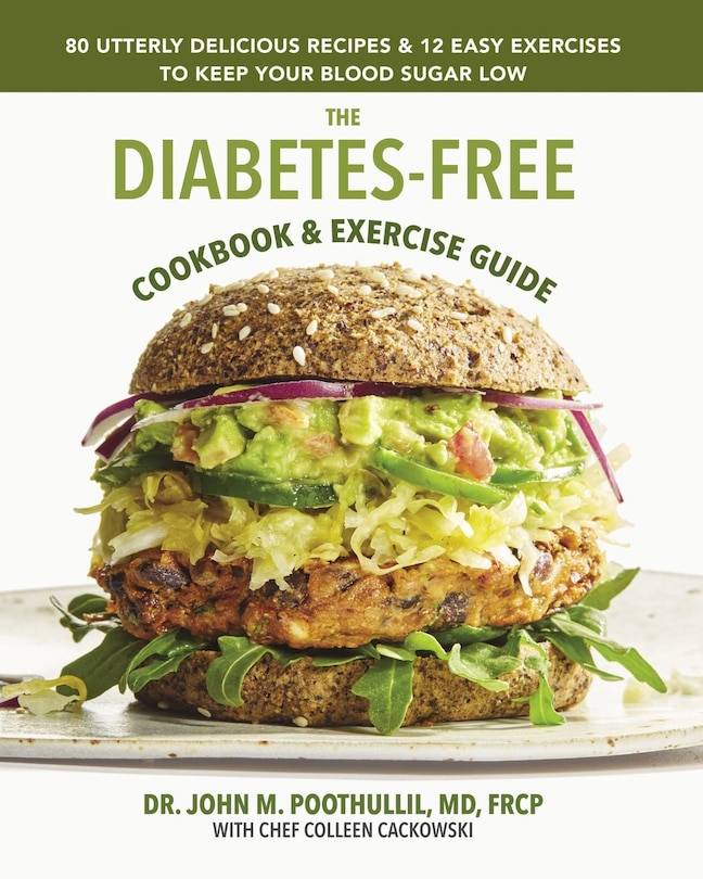 Front cover_The Diabetes-Free Cookbook & Exercise Guide