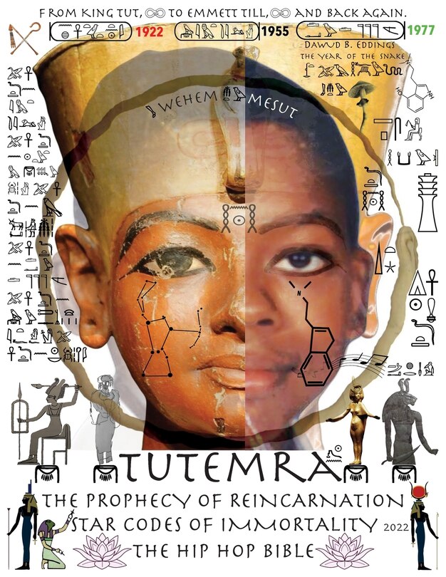 Front cover_TutemRa - The Prophecy of Reincarnation - Star Codes of Immortality 2022 - The Hip Hop Bible