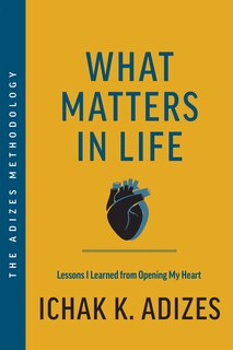 Front cover_What Matters in Life