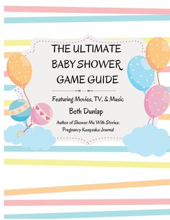 Front cover_The Ultimate Baby Shower Game Guide