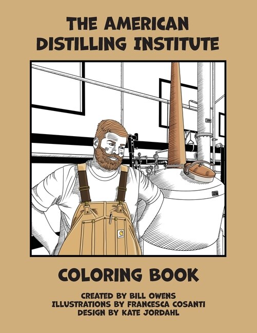 Front cover_The American Distilling Institute Coloring Book