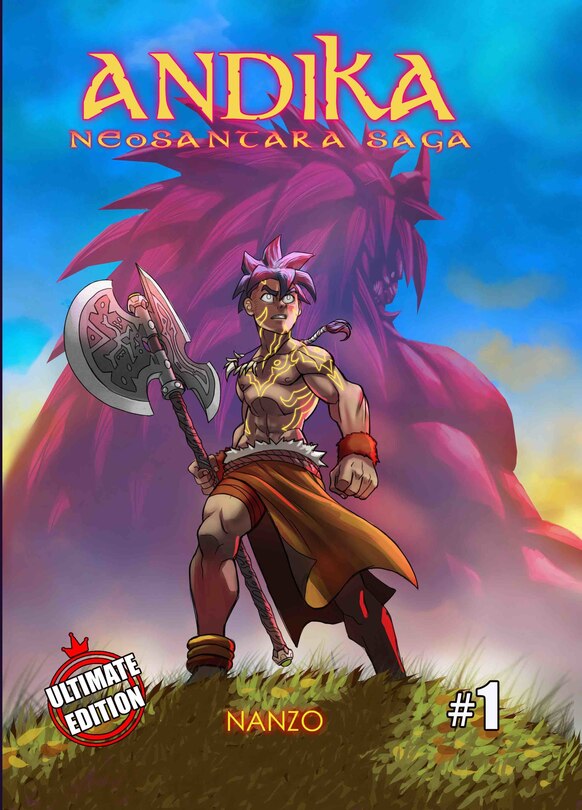 Front cover_Andika, Neosantara Saga, volume 1