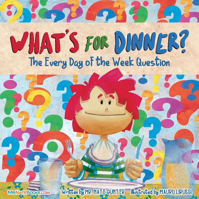 Front cover_What's for Dinner Children's Book