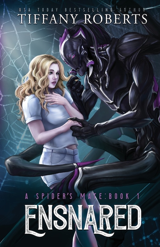 Couverture_Ensnared (The Spider's Mate #1)