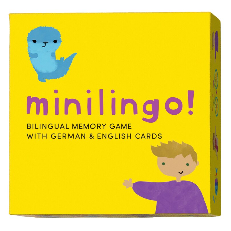 Couverture_Minilingo German / English Bilingual Flashcards