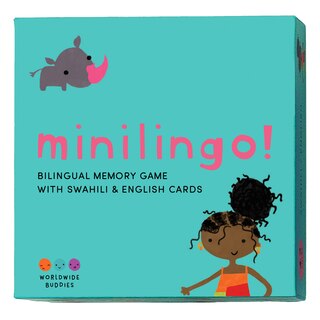 Front cover_Minilingo Swahili / English Bilingual Flashcards
