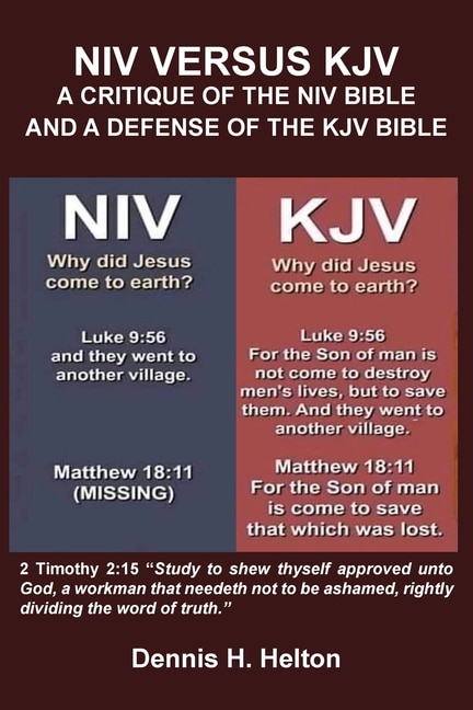 Front cover_NIV Versus the KJV