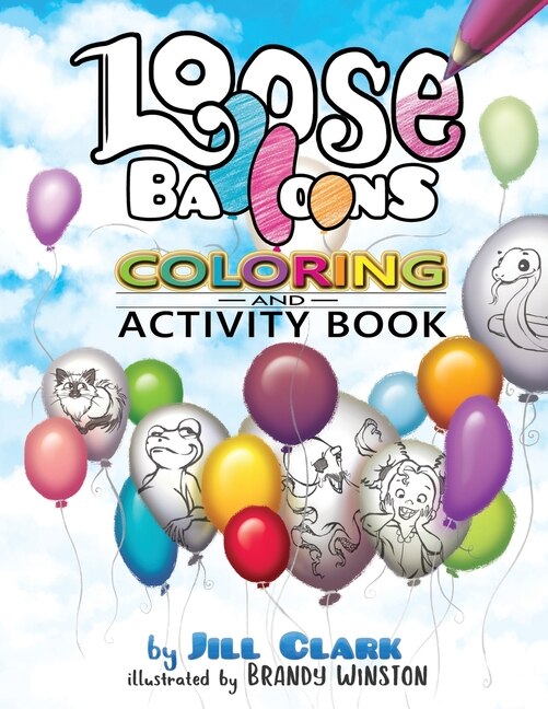 Front cover_Loose Balloons Coloring and Activity Book