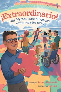 Front cover_¡Extraordinario! Una historia para niños con enfermedades raras (Hispanoamérica)