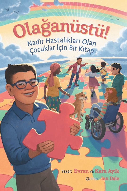 Front cover_Olağanüstü! Nadir Hastalıkları Olan Çocuklar İçin Bir Kitap