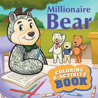 Front cover_Millionaire Bear Coloring & Activity Book
