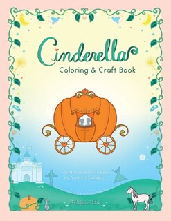 Front cover_Cinderella Coloring & Craft Book