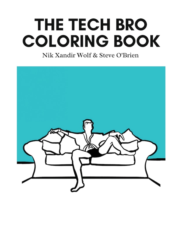 Couverture_The Tech Bro Coloring Book