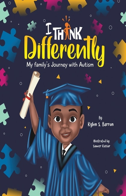 Front cover_I Think Differently My family's Journey with Autism