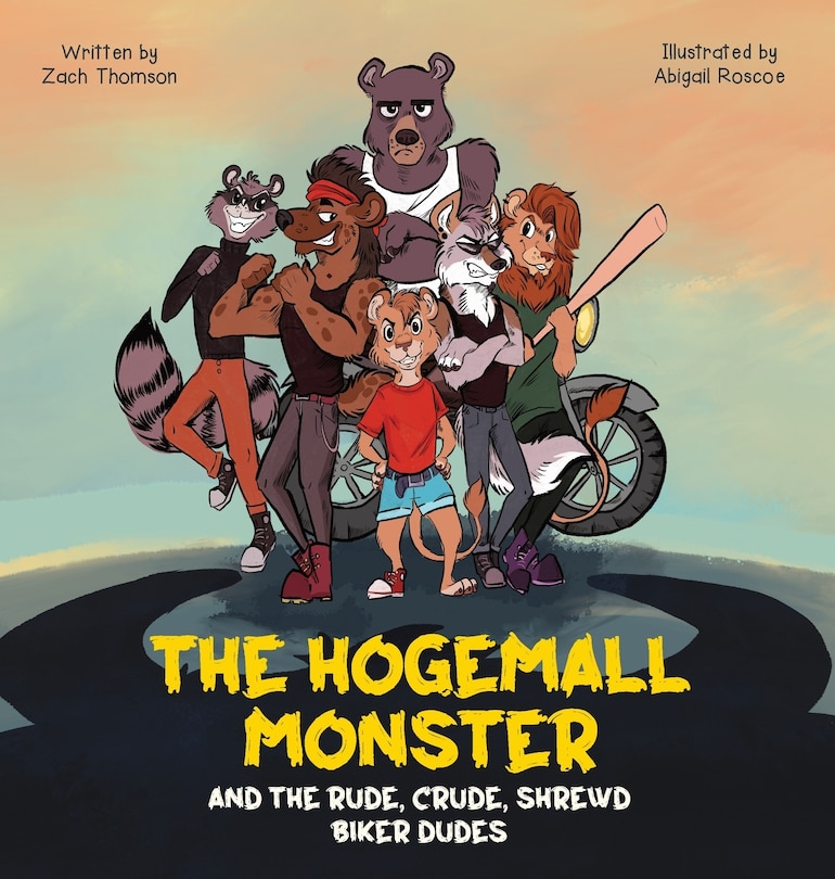 Front cover_The Hogemall Monster and the Rude, Crude, Shrewd Biker Dudes
