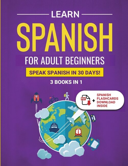 Couverture_Learn Spanish For Adult Beginners