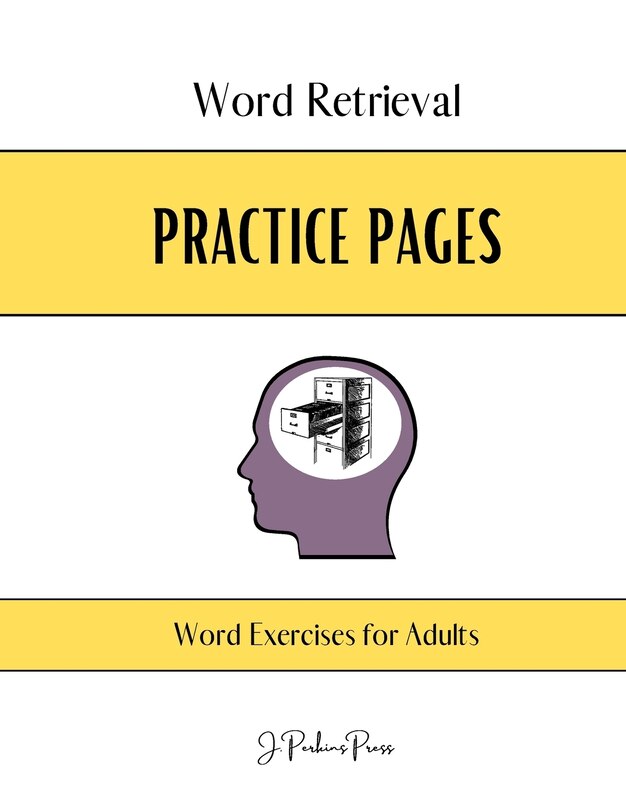 Front cover_Word Retrieval Practice Pages