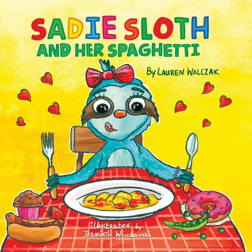 Front cover_Sadie Sloth and Her Spaghetti