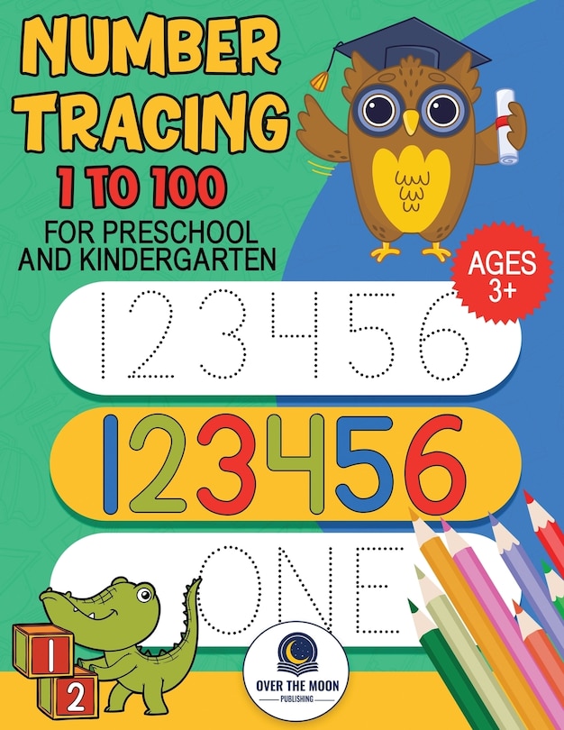 Front cover_Tracing Numbers 1 to100 for Preschool and Kindergarten