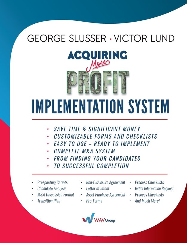 Couverture_Acquiring More Profit - Implementation System