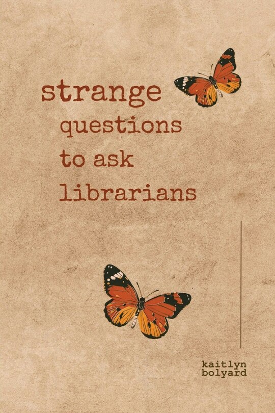 Couverture_Strange Questions to Ask Librarians