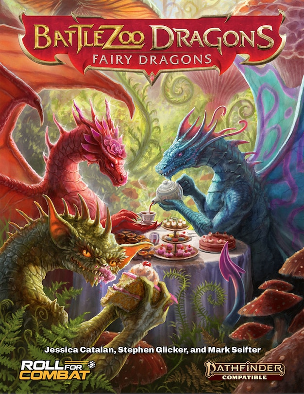 Front cover_Battlezoo Dragons: Fairy Dragons (Pathfinder 2e)