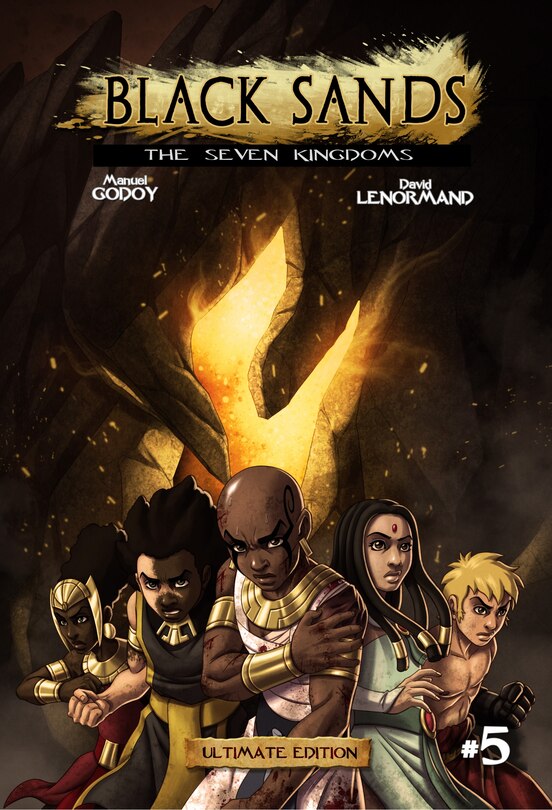 Front cover_Black Sands, the Seven Kingdoms, volume 5