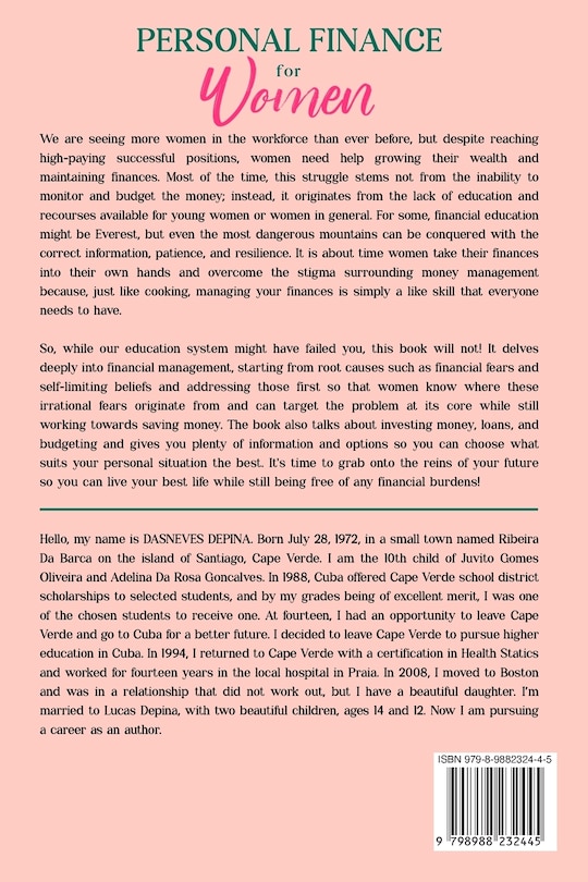 Front cover_Personal Finance For women