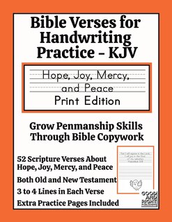 Couverture_Bible Verses for Handwriting Practice - KJV